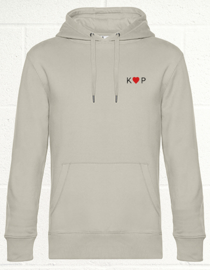 Geborduurde Hoodie hartje