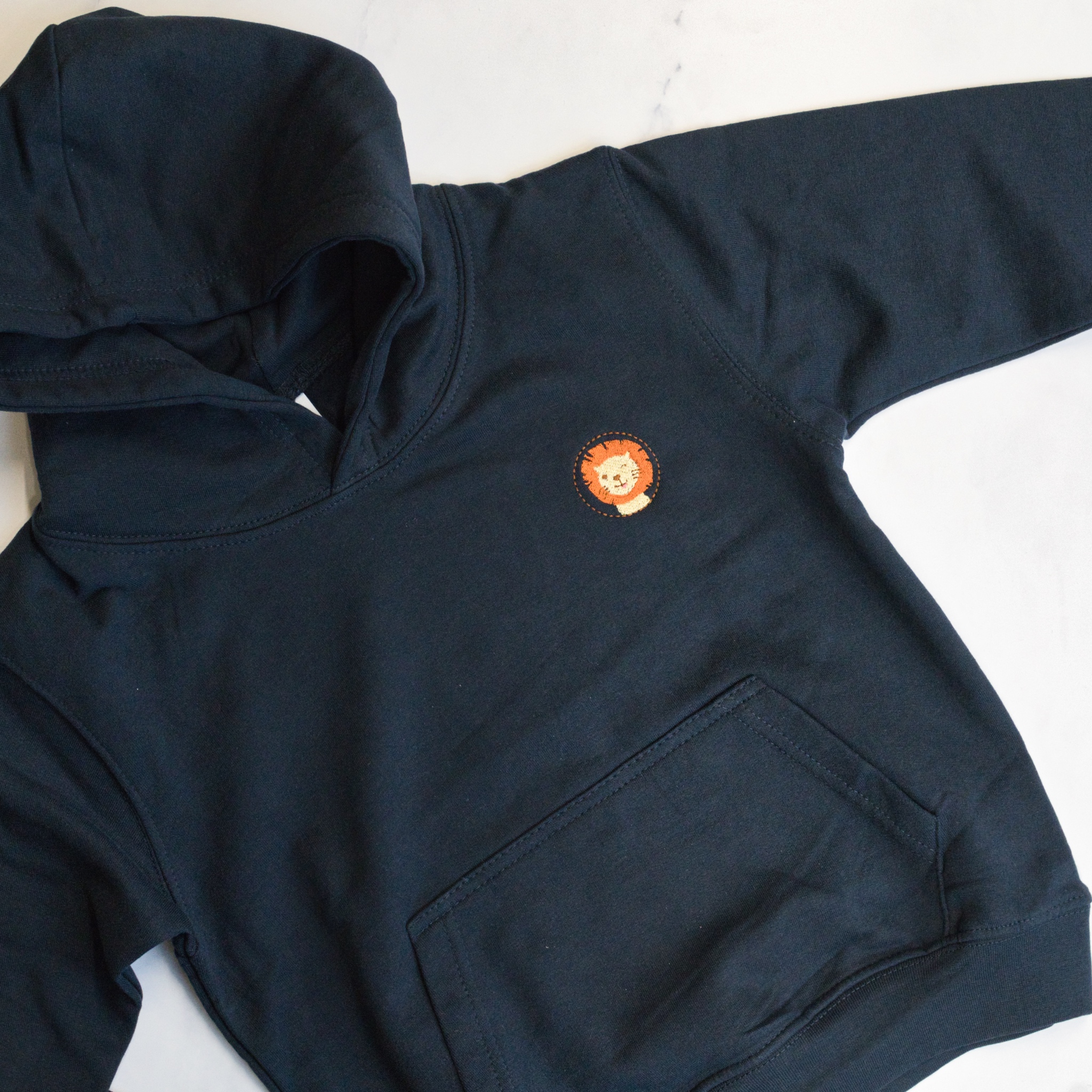 Voorbeeld van geborduurde Hoodie