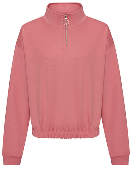 Half-zip cropped sweater, Afbeelding 4